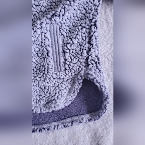 Bundle Only: Cuddly Sherpa Pullover Girls Grey Jacket Size 5/6 - Picture 4 of 8